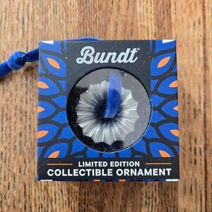Bundt Limited Edition Collectible Ornament Christmas Nordic Ware Crown